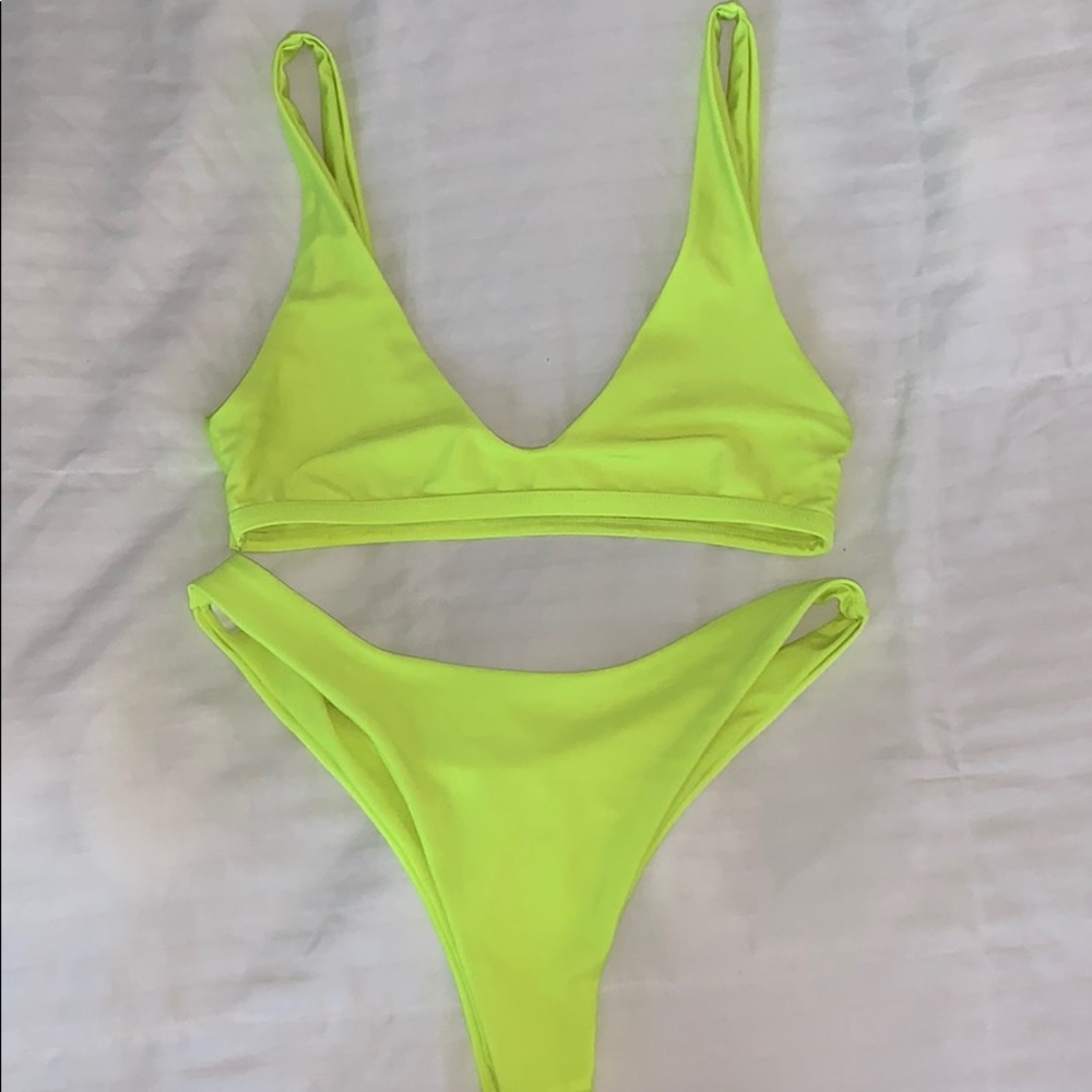 neon bikini